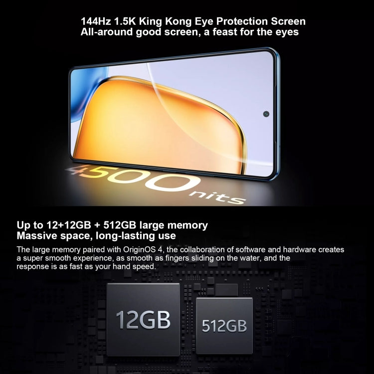 vivo Y200 GT, Dual Back Cameras, 12GB+256GB, Face ID Screen Fingerprint Identification, 6.78 inch Android 14.0 OriginOS 4 Snapdragon 7 Gen 3 Octa Core 2.63GHz, OTG, NFC, Network: 5G, Support Google Play vivo Y200 GT, Dual Back Cameras, 12GB+256GB, Face ID Screen Fingerprint Identification, 6.78 inch Android 14.0 OriginOS 4 Snapdragon 7 Gen 3 Octa Core 2.63GHz, OTG, NFC, Network: 5G, Support Google Play